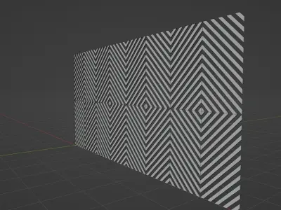 Wall wood set2 V03 3D model