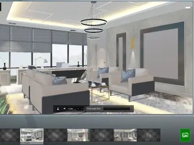 Modern Office Interior 3D 3D model