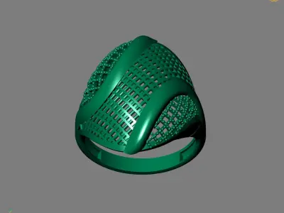 Women Plain Ring Ready STL Models Womens Ring 3d models 3D print model 15