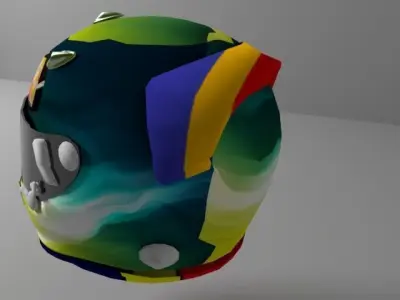 Sport Helmet 3D model