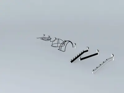 Line puck Free 3D model