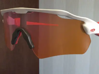 sport sunglasses Low-poly 3D model