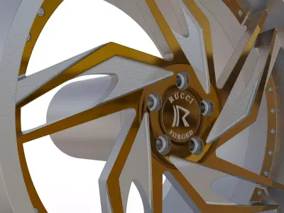RUCCI FORGED breitling WHEEL 3D PRINT MODEL 3D print model