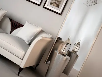  Modern Furniture Set Christopher Guy 3D model