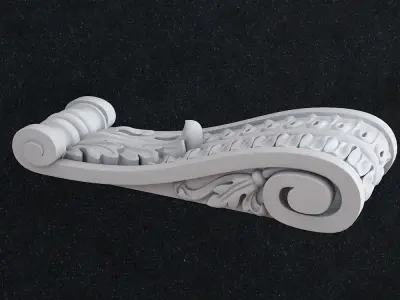 Bracket kronstaein Furniture Corbet 3D print model