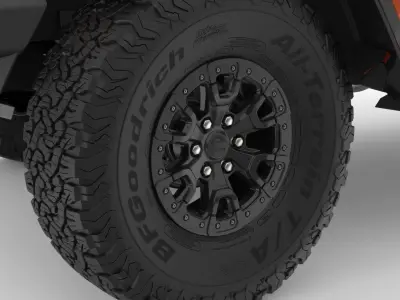 SUV Bronco Raptor Mk6 2022 3D model