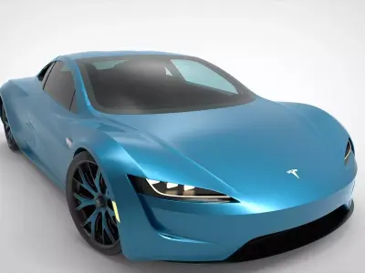 Tesla Roadster 2020 3D model