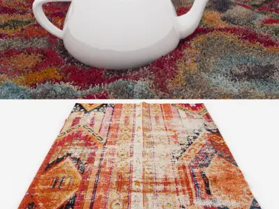 Rugs No 979 Low-poly 3D model