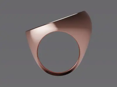 Round Ring - Luxury 3D print model