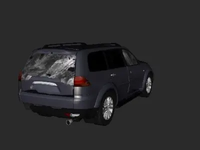 Mitsubishi Pajero 2014 3D model