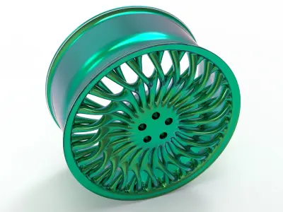 wheel rims 3D model