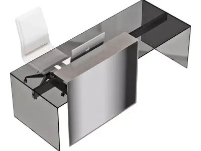 gallotti and radice air desk modesty 3D model