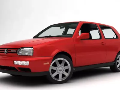 Volkswagen Golf 3 3D model