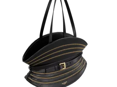 Balmain Shuffle Zips Bag Low-poly 3D model