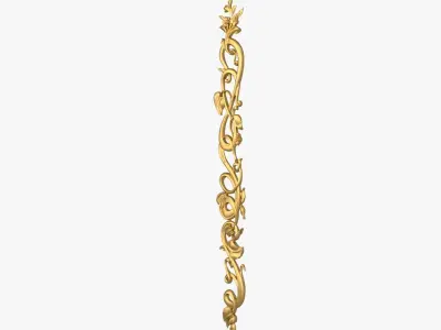 Classic decor ornament 200 3D model