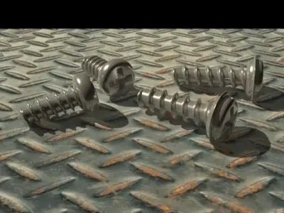 Screw Model A1 3D model