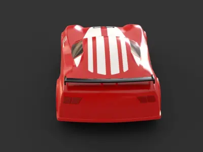toy racing car  3D model