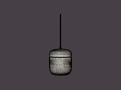 Acorn Lamp Low-poly 3D model