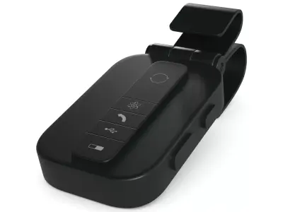 Hands free devices Low-poly 3D model