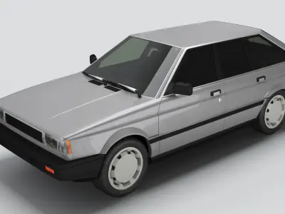 Nissan Sentra 1987 3D model