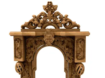 3D Model STL Frame Panel 3D model