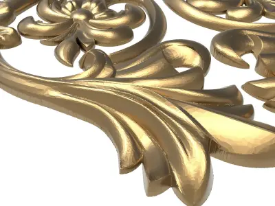  decorative pattern ready for 3D printing 3D model