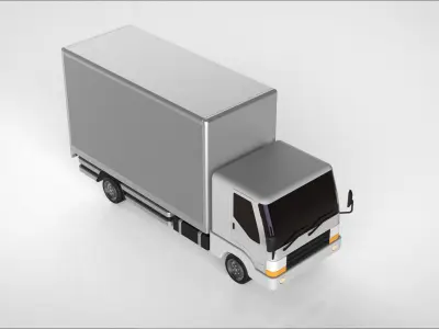 truck delivery 3D model