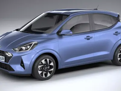Hyundai i10 2024 3D model
