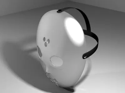 Hockey Mask 3D model