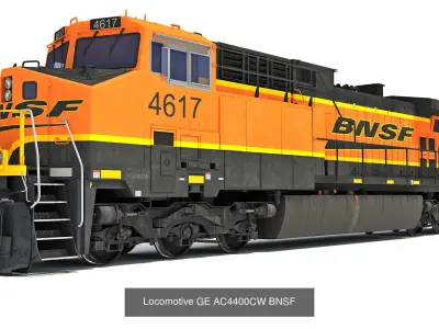 Locomotive 3D Models 3D Model Collection