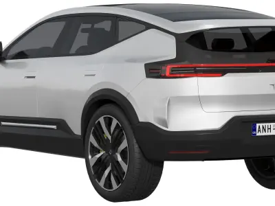 Polestar 3 2023 3D model