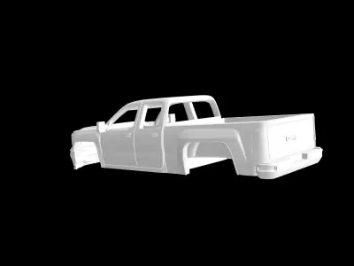 GMC SIERRA 1500 DENALI 2018 3D print model