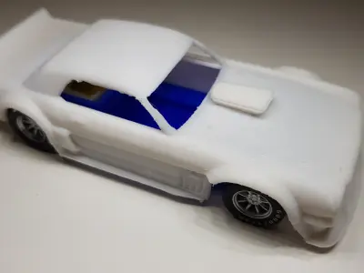Hoonicorn slot car chassis 3D print model
