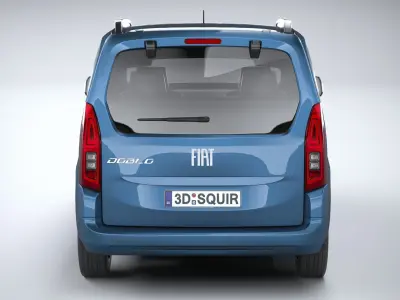 Fiat Doblo Passenger 2024 3D model