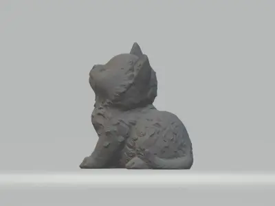 Little Cat 3D print model