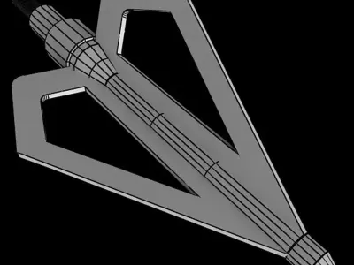 Arrow Head Low-poly 3D model