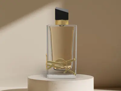 Yves Saint Laurent Libre Perfume Bottle 3D print model