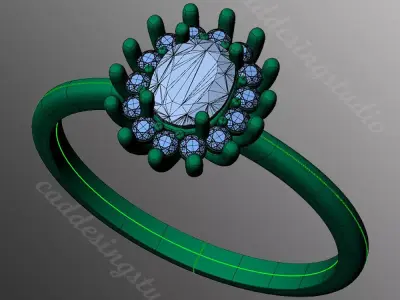 Ring ri232 3D print model