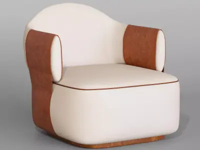 Luxury chair 3D model
