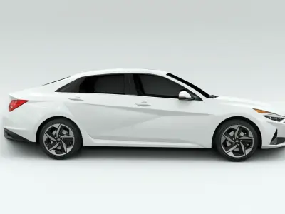 Hyundai Elantra 2021 3D model