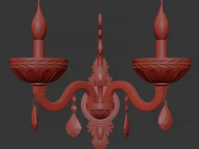 719628 Artifici Osgona Sconce 3D model