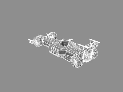 Formula Car 3D model