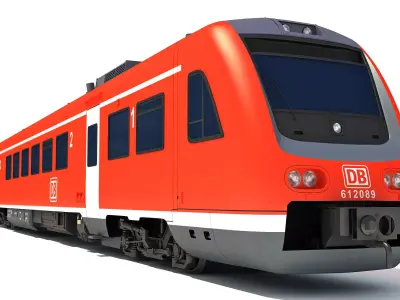 DB Train 3D model