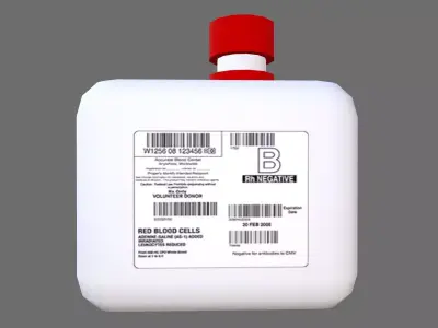 Medicine Container Bottle Low-poly 3D model