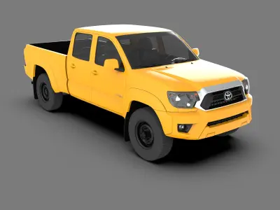 Toyota Tacoma 2012 3D model