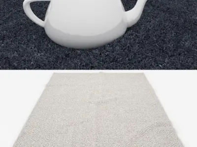 Rugs No 248 Low-poly 3D model