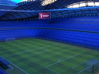 Al Wakrah Stadium Worldcup 2022 3D model