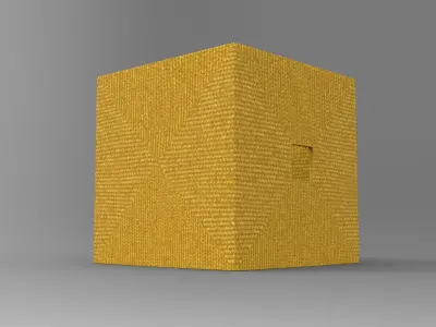 Koofd Storage Basket Low-poly 3D model