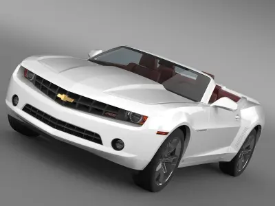 Chevrolet Camaro Convertible 2011 3D model