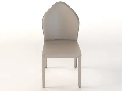 Cattelan Italia Angel Leather Dining Chair By Paolo Cattelan 3D model